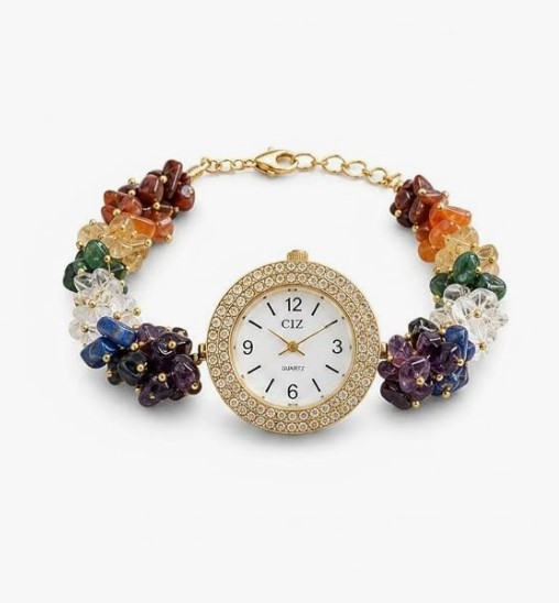Beaded Wrist Watch